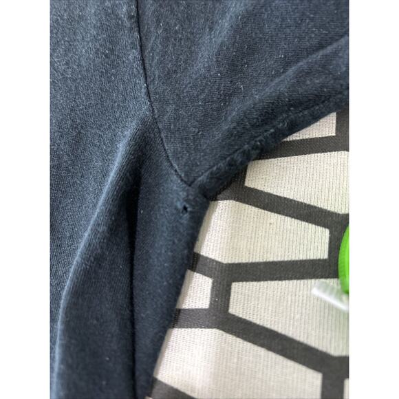 Bob Ross Mens Shirt Black Size Large Short‎ Sleeve Crewneck Graphic Painter Read - Picture 10 of 11